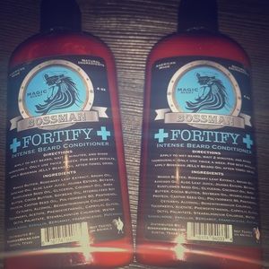2 Bossman Fortify Intense Beard Conditioner